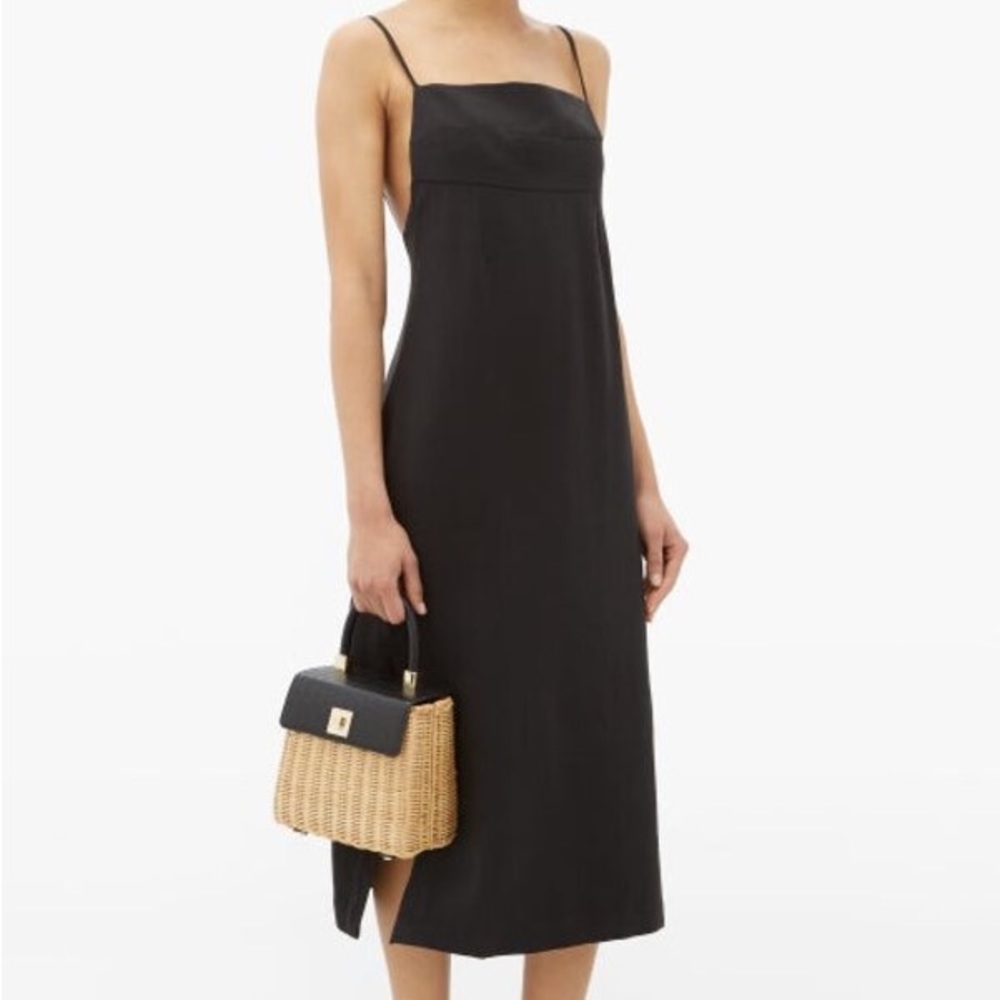 Haight Black Backless Dress